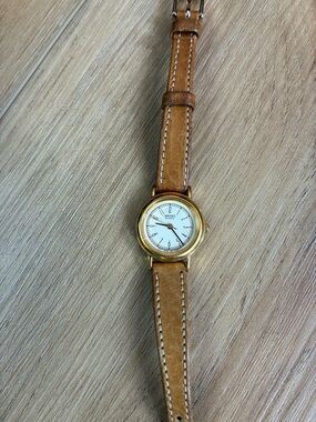 Fossil BQ3818 Tillie Solar-Powered Gold-Tone Stainless Steel Watch